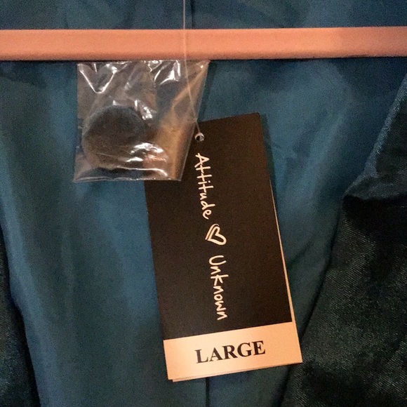 🆕 ON SALE NWT Women’s Velvet One Button Blazer - Picture 9 of 11